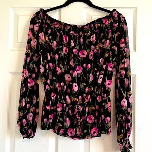 off shoulder blouse